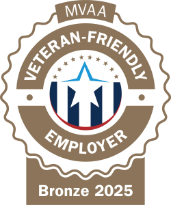 MVAA Veteran-Friendly Employer - Bronze 2025 MVAA Veteran-Friendly Employer - Bronze 2025